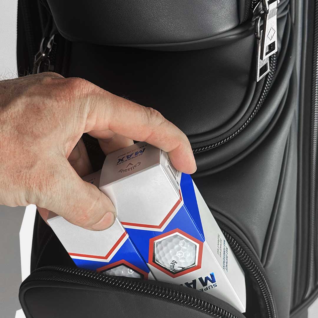 RevCore Lux Golf Cart Bag | 14 Way Velvet Lined Dividers - Image 10