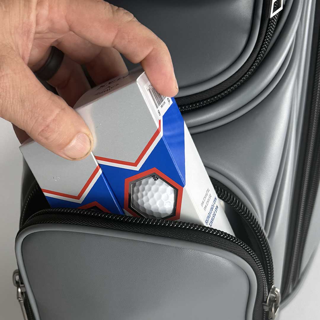 RevCore Lux Golf Cart Bag | 14 Way Velvet Lined Dividers - Image 16
